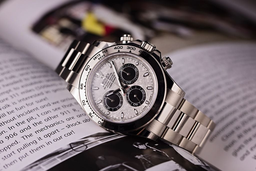 Unique Sports Watch Rolex Daytona Meteorite Dial Unique Sports Watch Rolex Daytona Meteorite Dial