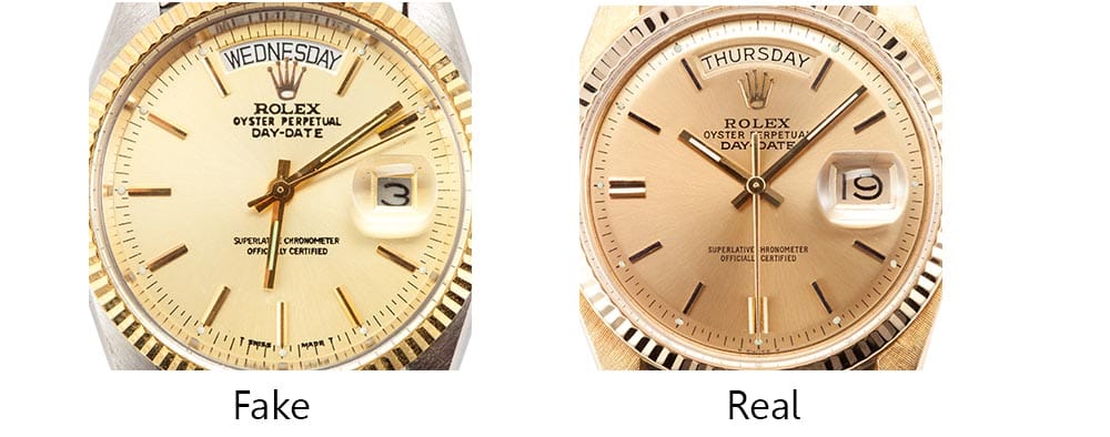 how to spot a fake rolex - rolex dials how to spot a fake rolex - rolex dials